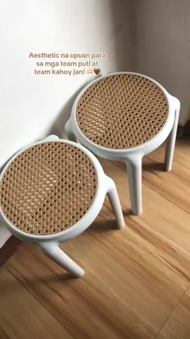 Grabe sa ganda ng chair na to ! Mura na tapos ang tibay pa.. #nordicchair #aestheticchair #nordicrattanchair #diningchair 
