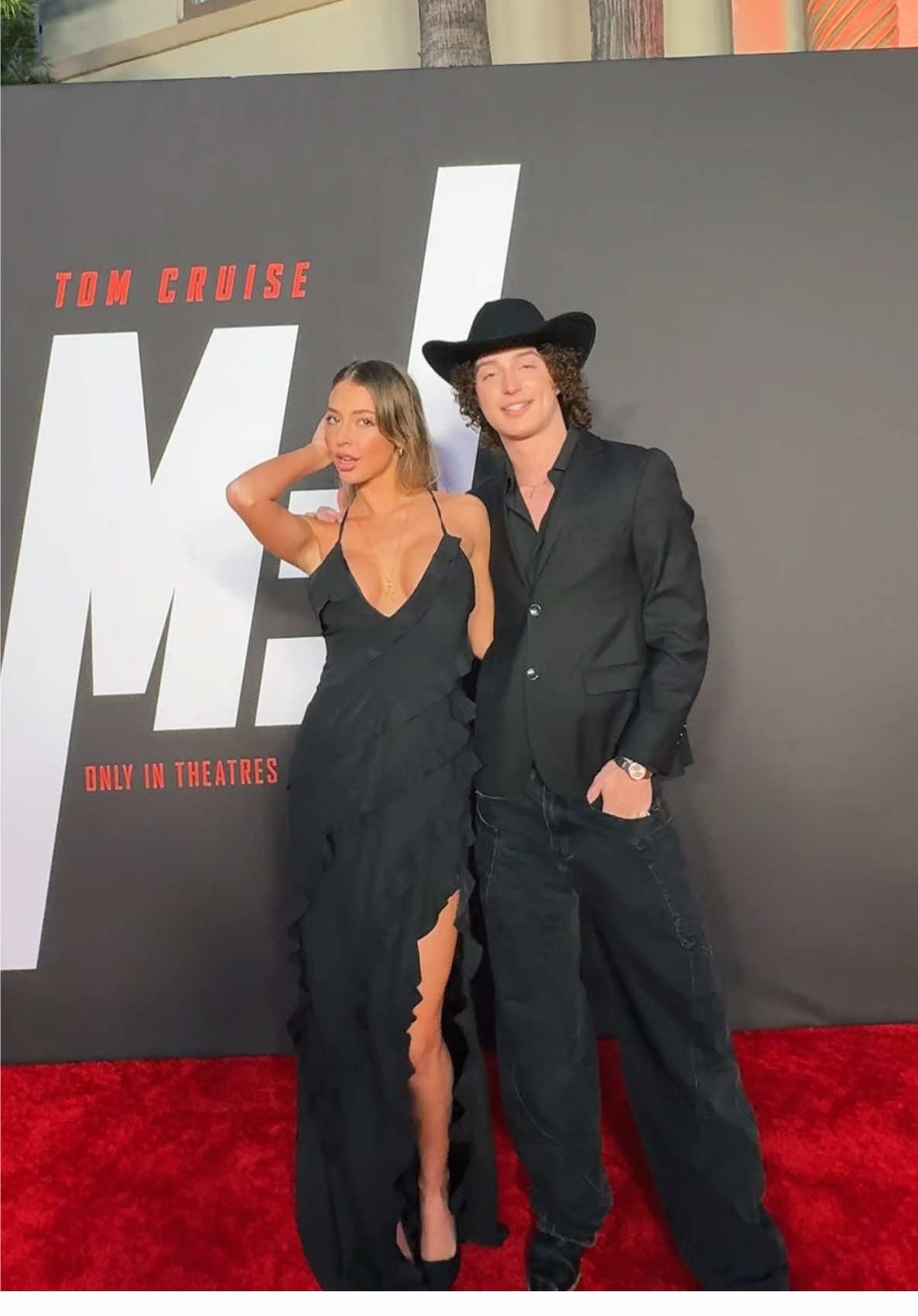 Red carpet readyyy @jazmynmakenna @Paramount Pictures @Mission Impossible 