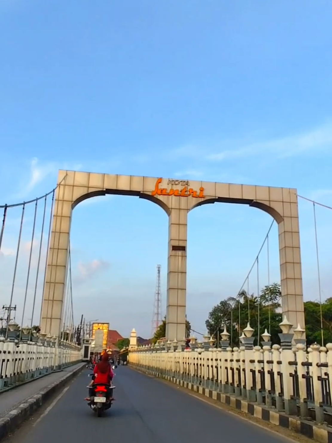 Jembatan Pringgodani Kedungwuni😍😍😍#pekalongankotasantri #temanhealing #travellingindonesia #pecintaalam #warga62 
