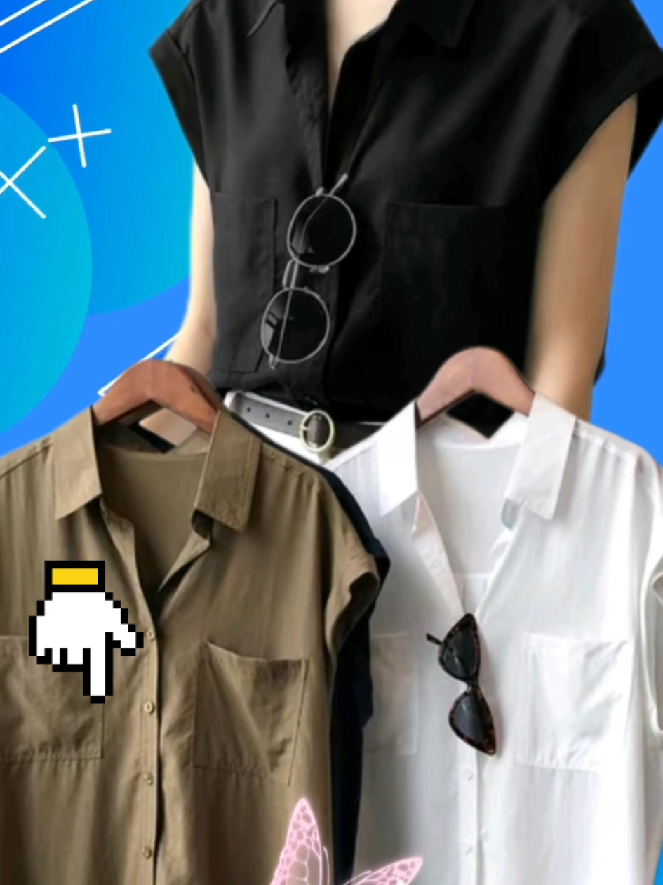 blouse atasan wanita lengan pendek,model Korean style bahan lembut nyaman di pakai, ada 3 pilihan warna,