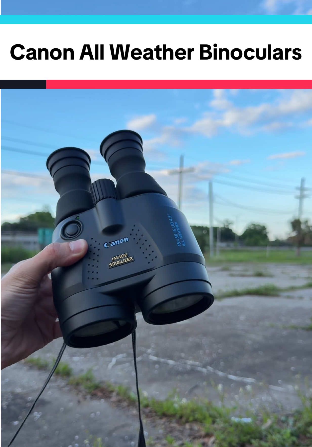 These are not your average binoculars. The Canon 15x50 IS gives you insane clarity with powerful 15x magnification, even while moving — thanks to built-in image stabilization. Perfect for birding, stargazing, or watching your favorite team, rain or shine. If you want pro-level vision with zero shake, this is your upgrade. #CanonGear #BirdWatching #Binoculars #OutdoorGear #NatureLovers #Stargazing #AdventureGear #QVCTikTokSuperBrandDay 