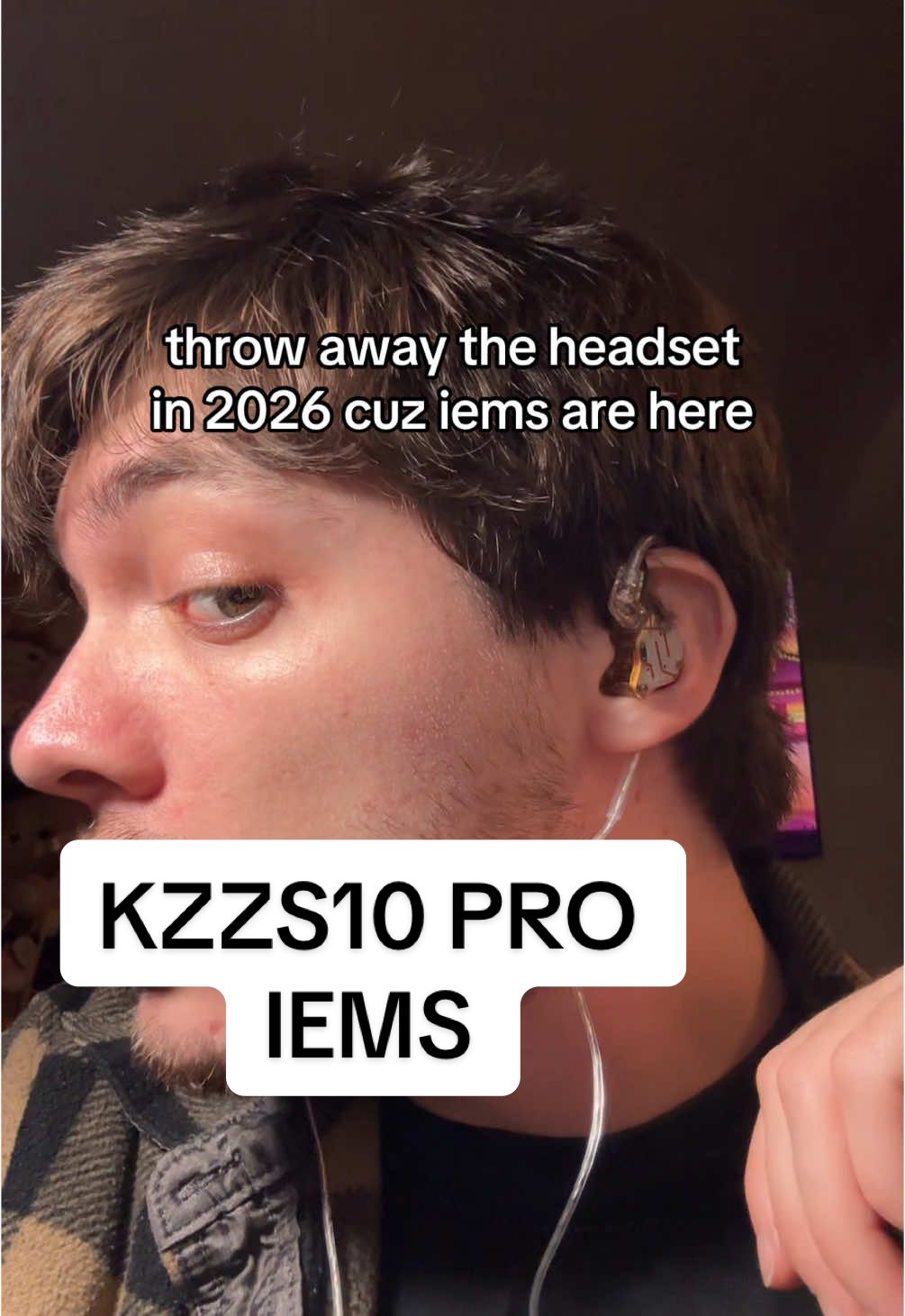 bro i thought you wanted to play comp 🤣 #kzzs10 #kzzs10pro #iems #inearmonitors #iemheadphones #headphones #earphones #gaming #gamingiems 