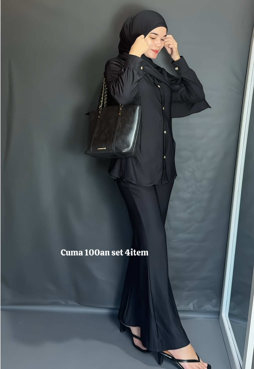 Atasan kemeja celana cutbray ,phasmina plis innernya😍 #setelanwanita #oneset #outfit #outfitideas #kekinian 