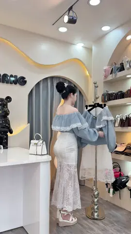 Sét váy dài che mọi khuyết điểm #xuhuongtiktokk #xuhuong #trending #moingaymotoutfit #thoitrangnu 