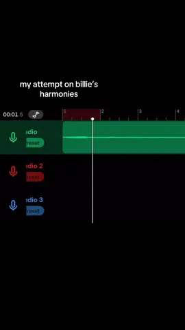 theres alot of static im sorry😭😭 #bandlab #cover #billieeilish #whenthepartysover #harmonies #layering #layering #fyp 