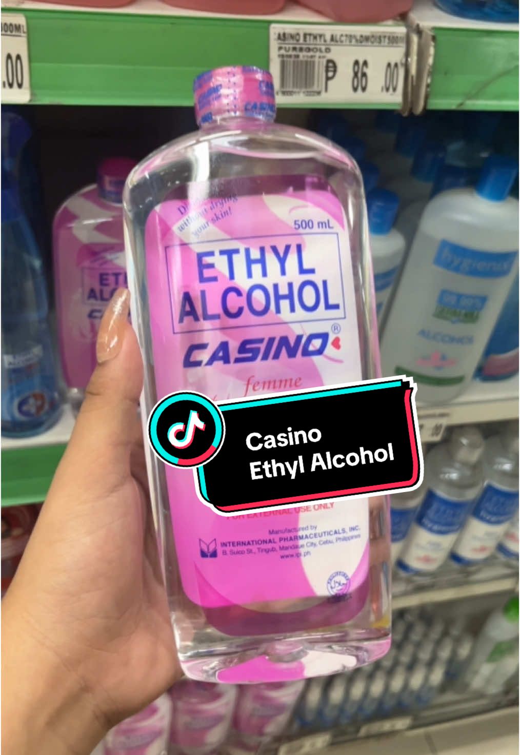 Casino Ethyl Alcohol 70% Solution #casinoalcohol 