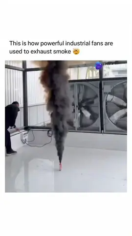 #smoke #science #exhaust #fans #industrial #interesting #amusing 