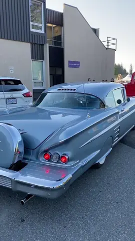 The 1958 Chevrolet Impala is a landmark model in American automotive history, representing the height of the classic car era. Known for its striking design and powerful performance, the 1958 Impala not only captured the imagination of car enthusiasts but also set new standards for style and innovation in the automotive industry. ▎Historical Background Introduced as part of Chevrolet’s full-size car lineup, the Impala was first launched in 1958 as a premium model, positioned above the Bel Air. The late 1950s marked a time of intense competition among American automakers, with each company striving to outdo the others in terms of design, performance, and features. The 1958 model year was particularly significant for Chevrolet, as it sought to attract buyers with a blend of luxury and sportiness. The Impala quickly became a symbol of American culture during this era, representing freedom and the open road. Its introduction coincided with a booming economy and a growing interest in automobiles as a status symbol. ▎Design Features The 1958 Chevrolet Impala is renowned for its bold styling and distinctive features: 1. Exterior Design:    • The Impala featured a long, sleek body with a pronounced front end, characterized by a wide grille and quad headlights—an iconic design element of the era.    • The tail fins were prominent and stylish, giving the car a dynamic look while enhancing aerodynamics.    • Available in various vibrant colors, the Impala could be customized with two-tone paint schemes that added to its visual appeal. 2. Interior Design:    • The interior was spacious and luxurious, with high-quality materials and a stylish dashboard that included an array of gauges and controls.    • Optional features included power windows, air conditioning, and an AM radio, which were considered advanced for the time. ▎Technical Specifications The 1958 Chevrolet Impala came with several engine options and technical features: 1. Engine Options:    • 235 cu in (3.9 L) Inline-6: This was the base engine, producing approximately 140 horsepower.    • 283 cu in (4.6 L) V8: This engine option offered around 185 horsepower.    • 348 cu in (5.7 L) V8: A more powerful option that delivered up to 280 horsepower, catering to buyers seeking performance. 2. Transmission:    • A standard 3-speed manual transmission was offered, with an optional 2-speed Powerglide automatic transmission for enhanced driving comfort. 3. Dimensions:    • Wheelbase: Approximately 119 inches    • Length: About 207 inches    • Width: Roughly 79 inches    • Curb Weight: Ranged from 3,200 to 3,500 pounds depending on the configuration. 4. Suspension:    • The front suspension utilized an independent design with coil springs, while the rear featured leaf springs, providing a smooth ride and good handling characteristics. 5. Brakes:    • The Impala was equipped with hydraulic drum brakes on all four wheels, offering reliable stopping power for its size. 6. Wheels and Tires:    • Standard tire size was typically 8.00-14 inches, providing adequate grip and stability for various driving conditions. ▎Legacy The 1958 Chevrolet Impala has left an indelible mark on automotive history. Its combination of stylish design, powerful engine options, and luxurious features helped establish it as one of the most iconic cars of its time. The Impala quickly gained popularity among consumers and became a favorite in popular culture, appearing in films and television shows over the decades. As a classic car, the 1958 Impala remains highly sought after by collectors and enthusiasts today. Its unique blend of style and performance continues to capture the hearts of those who appreciate American automotive heritage. #auto #cars #тачки #vintagecar #sportcars #машины 