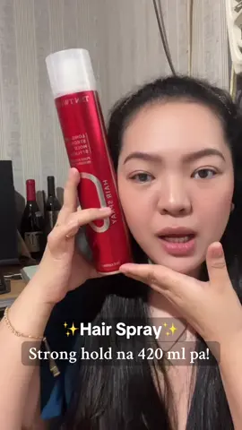 100 plus lang to pero 420 ml na. Long lasting at strong hold pa. Oh diba sulit! #hairspray #tentwentyhairspray #hairspraystronghold #hairspraylonglasting #hairsprayrecommendation #hairstyles #hairstylingspray 