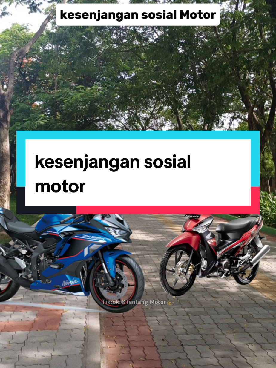 kesenjangan sosial 🙂 #fyp#meme#otomotif#motor#kesenjangansosial#zx25r#suprabapak 