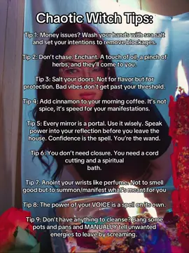 Do as you please, not everything will work for you ✨ #chaoticwitchtips #witchtips #chaoswitch #witchcraft #witchtok #witchtipsforbeginners #babywitches #witchtok #fyp #trending #lovespell #manifestationspell #selflovespell #moneyspell #protectionspell #glamourmagick 