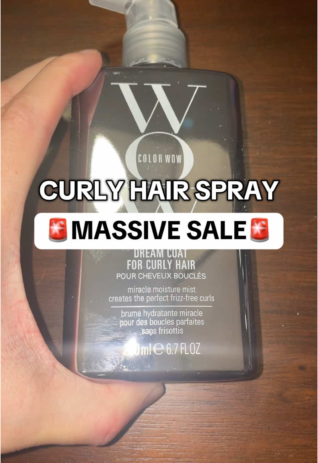 Get this bestselling Curly Hair Spray by Color Wow Hair on a massive discount right now! #colorwow #colorwowhair #curlyhairroutine   #TikTokShopCreatorPicks #Outdoorfun #outdoorfun #TTSLevelUp      #IfYouKnowYouKnow  