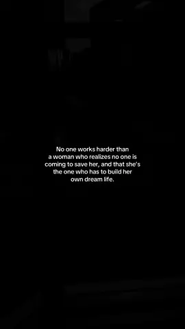 There’s a shift that happens when a woman stops waiting to be rescued and decides to rescue herself.  When she understands that no one is coming to hand her the life she dreams of, she becomes unstoppable. She builds, she heals, she learns, and she rises, on her own terms. It’s not easy, but it’s powerful.  Because the most dangerous woman is the one who realized her strength was never in someone else’s hands, it was always in her own. So build your life like no one else is coming. #mindsetmotivation #personalgrowth #empowerment #strongwomen 