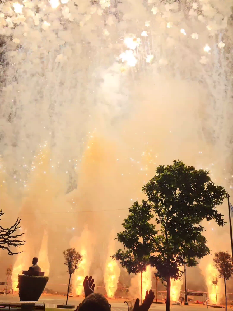 did you ever seen something like this? #italy #firesud #amazing #pyro #vuurwerk #viral #share