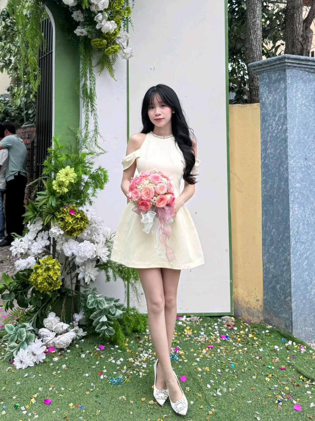 + 1 máy chuyên xách túi cô dâu =))) #CapCut  #damcuoi #fyp #xh #Changg_niu 