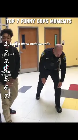 Top 7 funny cops moments #top7 #top5 #cops #copsoftiktok #fypage #fyp #goviral #funnytiktok #fyp 