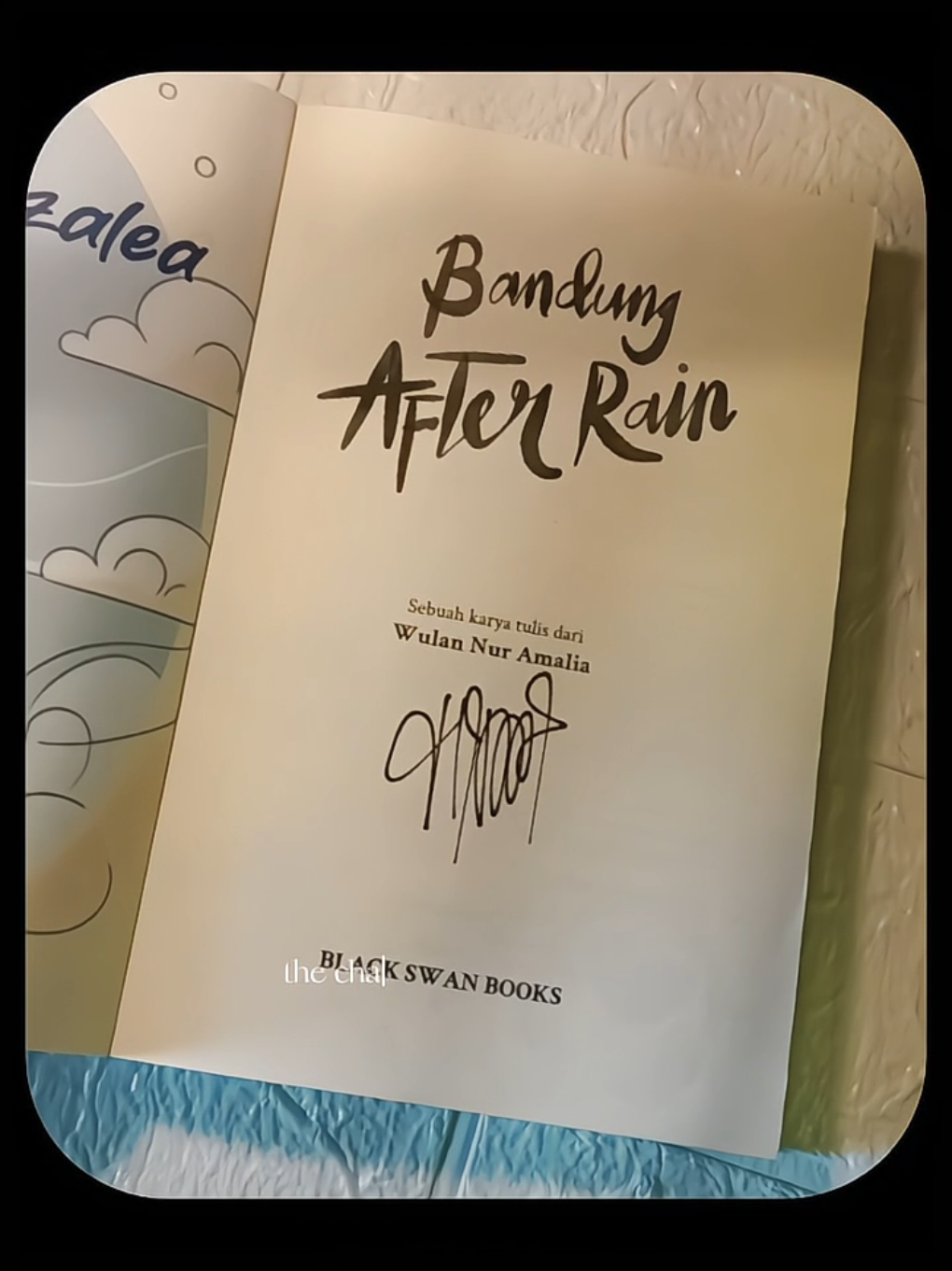 Novel Bandung After Rain adalah karya dari Wulan Nur Amalia yang diterbitkan oleh Black Swan Books pada tahun 2024. Novel ini bercerita tentang Hemachandra yang mengalami pasca perceraian dengan Rania dan perjuangannya untuk move on di kota Bandung, di mana setiap sudut kota mengingatkannya pada kenangan manis bersama Rania.  #promonovel #novel #bandungafterrain #storytime #novel #fyp 