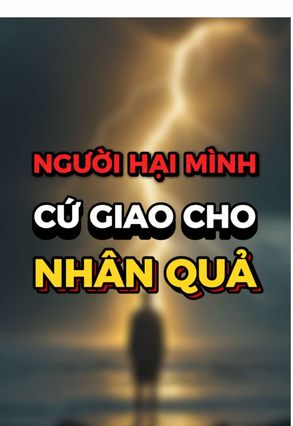 Người hại mình cứ giao cho nhân quả #baihoccuocsong #trietlycuocsong 