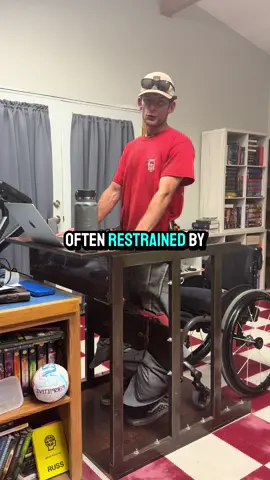 “ Our greatness is often restrained by fear. We don’t allow ourselves to be great out of fear of criticism and judgement.” @RUSS  Day 132 of 365.  #spinalcordinjury #austinmcdivitt #standing365 #wheelchairlifestyle #motivation #paralyzed #mindset #russ 