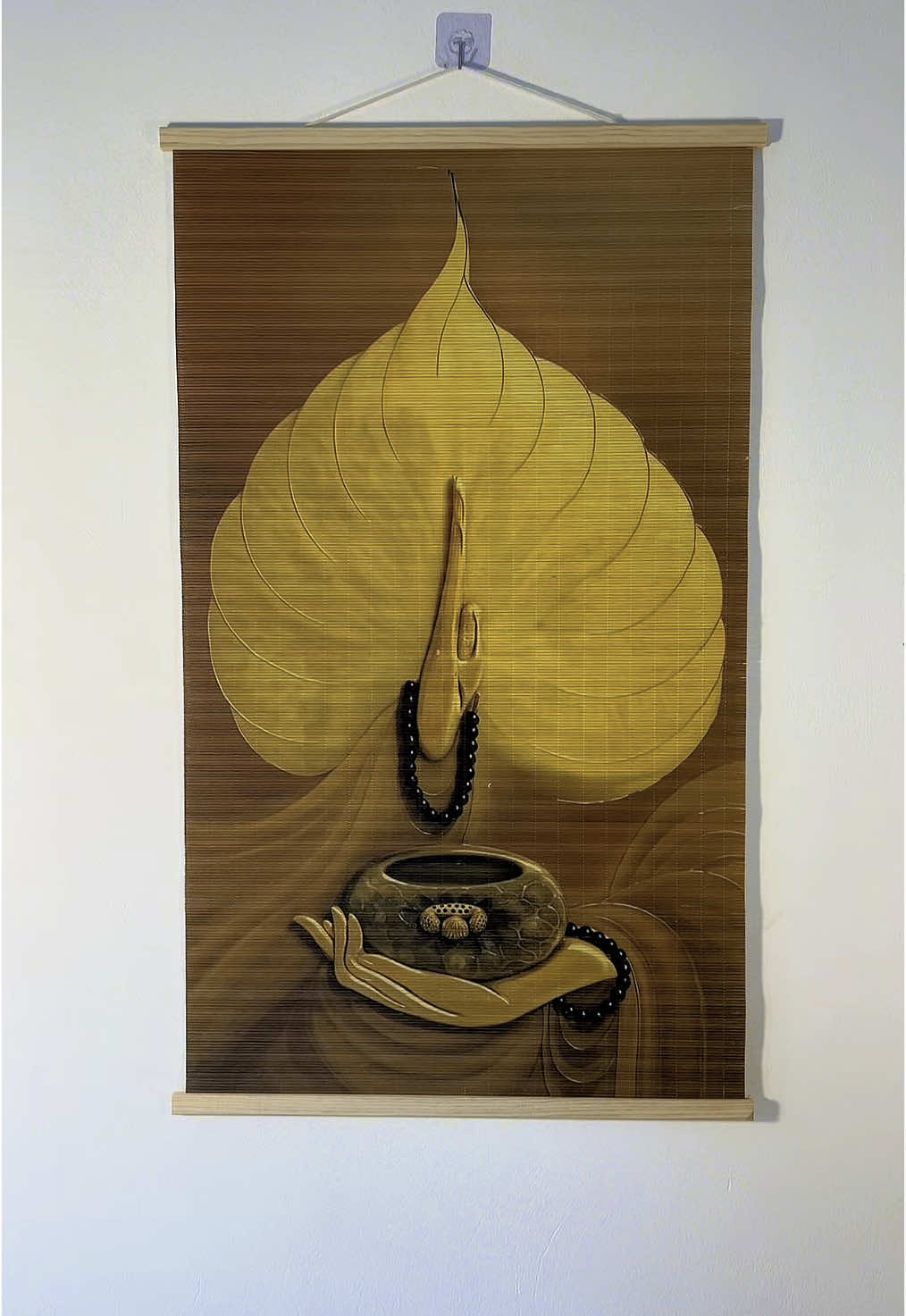 Tranh mành trúc bồ đề tâm#xuhuong #mocdecor #phatphapnhiemmau 