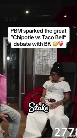 PBM sparked the great “Chipotle vs Taco Bell” debate with BK 😳❤️‍🩹#plaqueboymax #pbm #5star #faze 