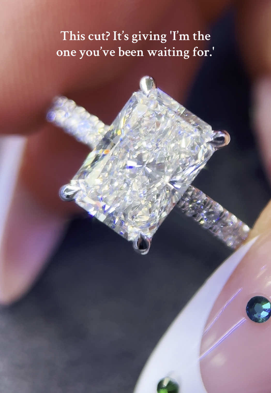 Entering #RadiantCut paradise! #fyp #engagementring #Marquisejewelers 