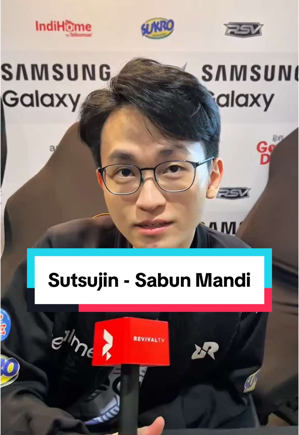 Sutsujin Sabun Mandi #vivarrq #mlbbcreatorcamp #rrqsutsujin 