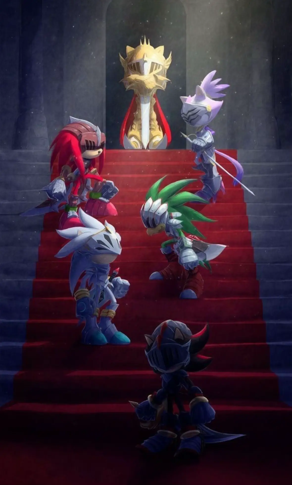 spoilers 🤏🏻 #lancelot #shadow #sonic #artur #king #силвейз #silver #blaze #knukles #rouge #recommendations 