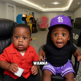 Baby Kevin Hart and Kai Cenat on stream! #kaicenat #kevinhart #babies #trending #viral 
