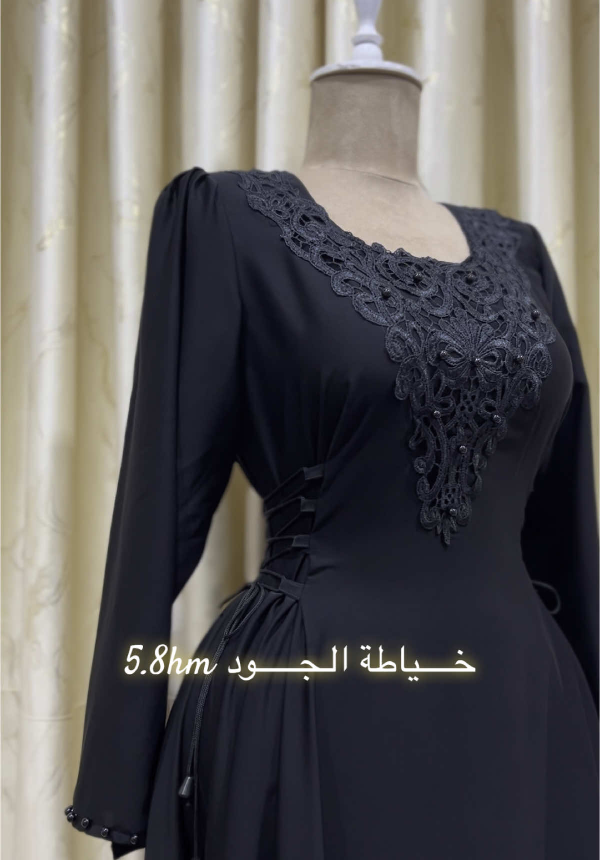 شغلي نوع القماش مارينا السعر ٢٠ الاف للقياسات (٣٦ الى ٤٤ )  تتنفذ جميع القياسات حسب الطلب السعر يختلف للقياسات الخاصة  توصيل جميع المحافظات 5  #خياطة_الجود #explorepage #خياطة_تفصيل #فساتين_ناعمه #خياطة_نسائية #فساتين_مناسبات #محرم_عاشوراء #اسود  #خياطة_دشاديش_عراقيه #خياطة #ملابس_اسود 