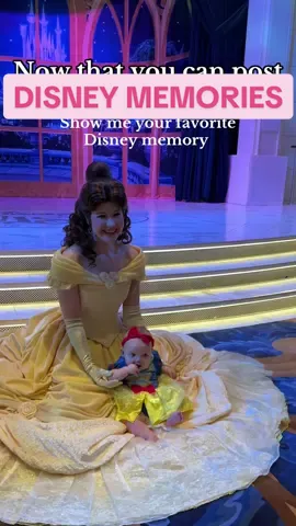 Let me see your favorite Disney moments and memories!! 📸✨ We have so so many but here was a special one from our daughter’s first cruise 🫶 #disneymemories #disneybaby #disneyfamily #disneycruise #disneyprincess 