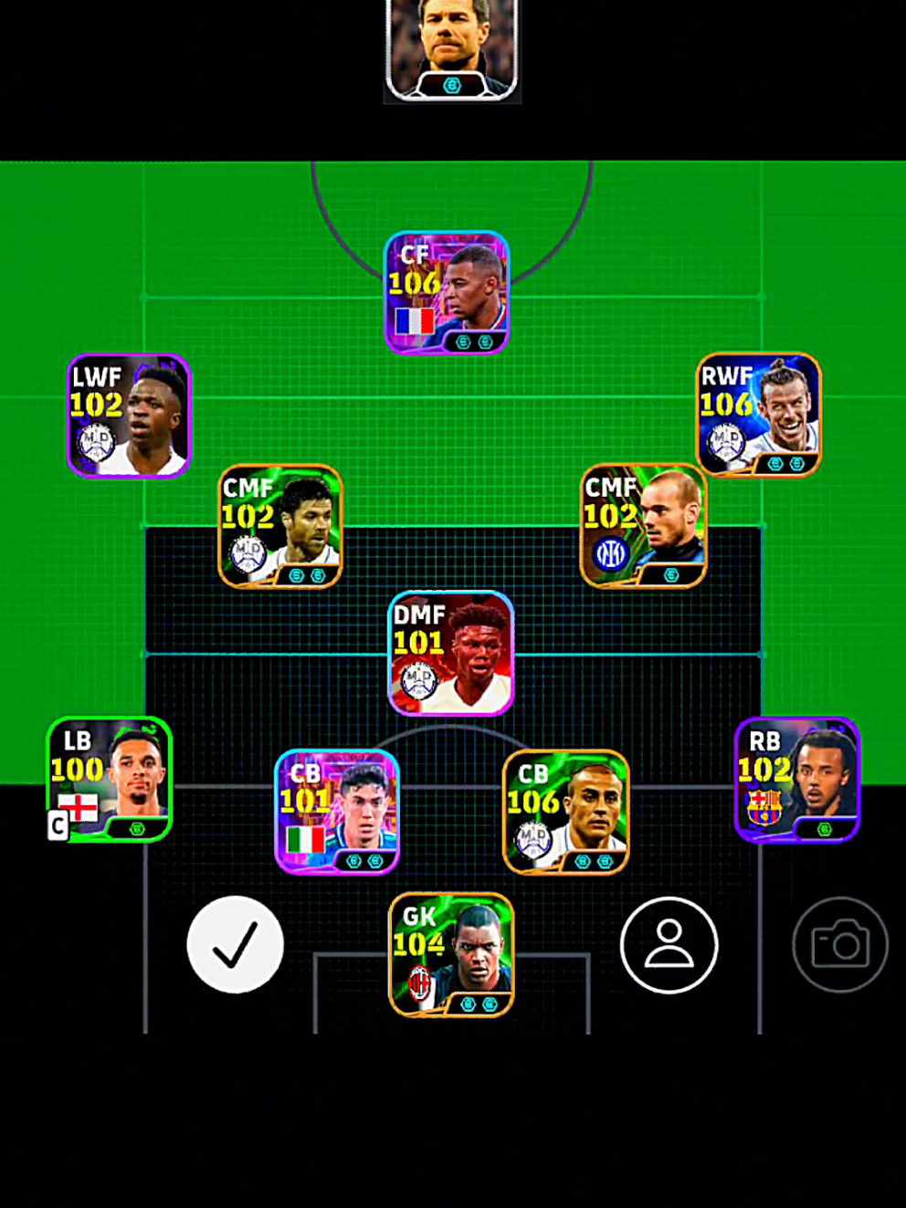 Xabi Alonso best possession game playstyle formation  #efootball #efootball2025 #efootballmobile #mobilegaming #frupage #trending #footballlegends #footballskills #footballtiktok #gamingtiktok #xabialonso 