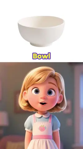 Tableware #learnenglish #kids #fyp 