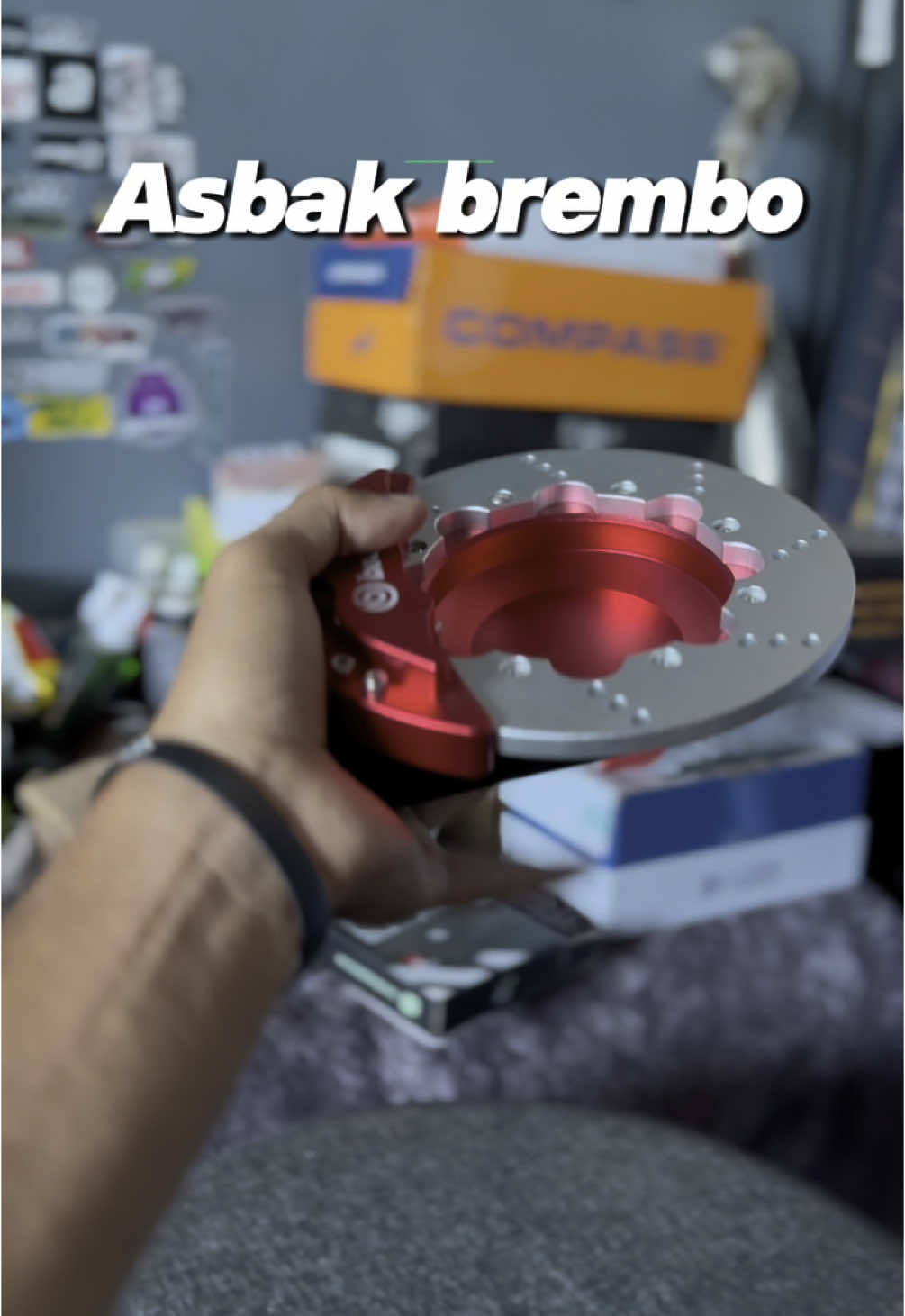 Asbak model bbk brembok cocok di jamin pajangan kalo kaya gini derrr #asbakbbk #asbak #asbakroko #asbakbrembo #asbaktempatabu 