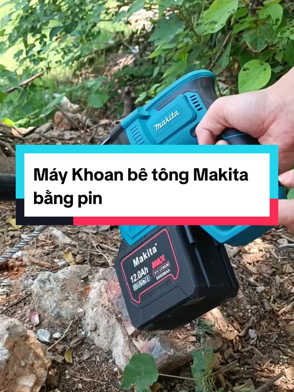 Máy Khoan Bê Tông Makita 3 chức năng #anhhuyshop #maykhoanbetongpin #maykhoanbetongmakita #maykhoanbetong3chucnang 