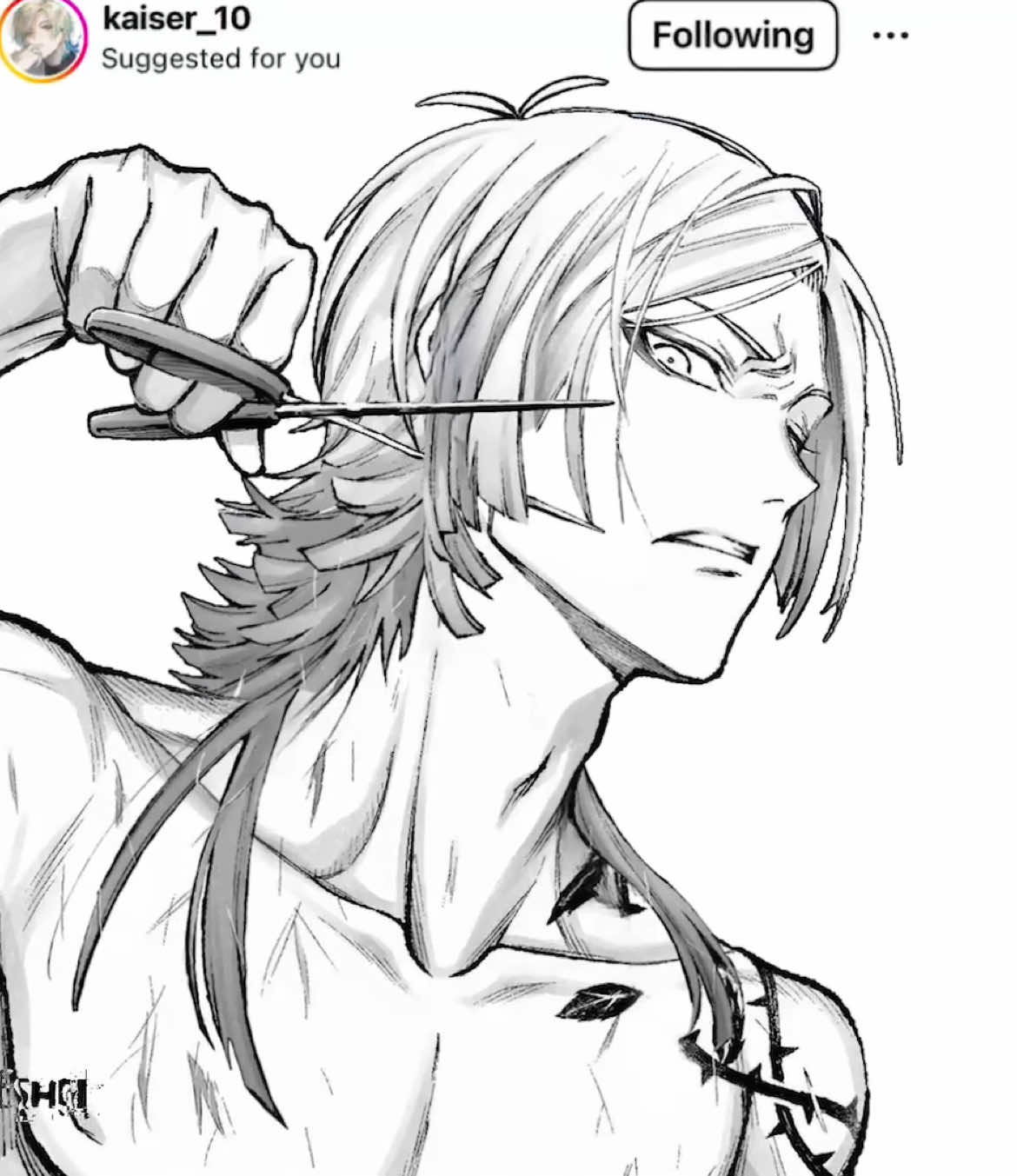 He is so dang beautiful mane #neshgi #bllk #bluelock #anime #animation #xyzbca #fyp #fup #bluelockedit #kaiser #kaisermichael Thanks to zorbae for da help!