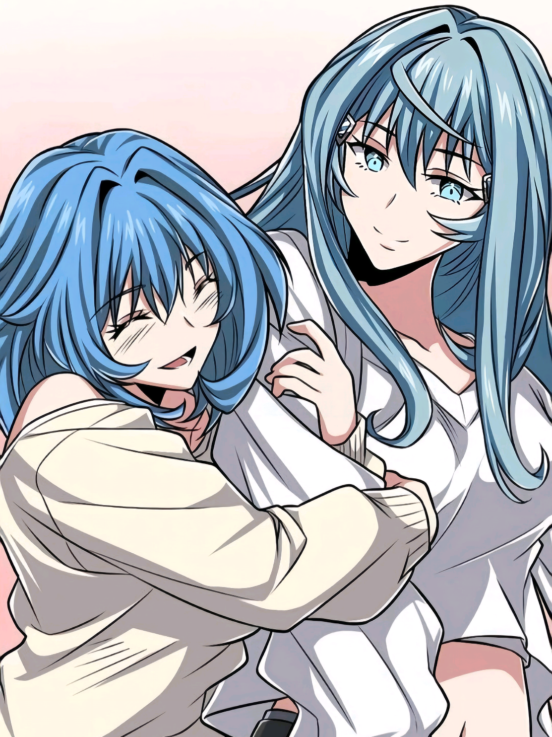 udah kek Kang Geomma aja nih MC, bininya sama² rambut biru 🤭😹 #magiclevel99990000allattributegreatsage #manga #mangarecommendation #mangaedit #fyp 
