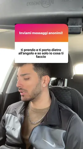 Rispondo alle vostre domande in anonimo  IG: manurinaldi94