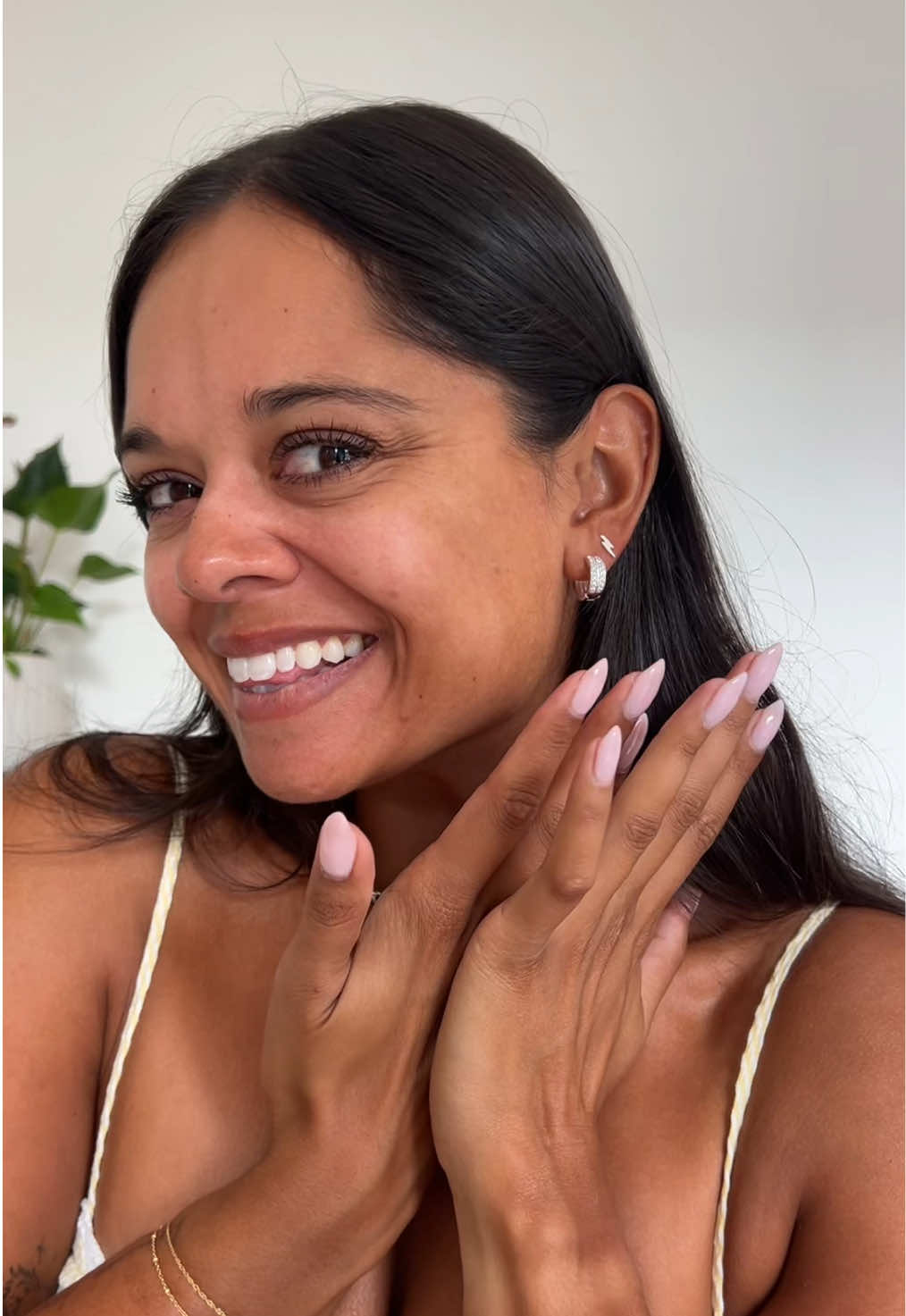 Create an ear stack to match the necklace stack 🫶🏽 Anyone else having a silver moment?! 💍 #silver #earstack #earrings #piercinginspo 