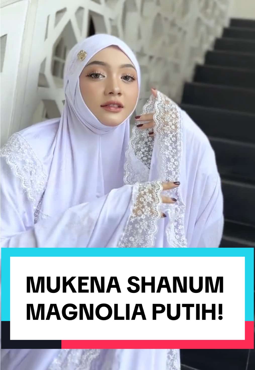 Hai uhkti!! Siapa nih yang belum koleksi Mukena Shanum x Donita ini?? Yuk buruan di Check Out ya versi warna putih nya mewah sekali. Join Live TikTok sekarang juga!! Sakura Baru Nyaman dalam beribadah #fyp #MukenaSakuraBaru #mukenahcantik #SakuraBaru #mukena #nyamandalamberibadah #sakurabaru #mukenaterusan #mukenahcantik 