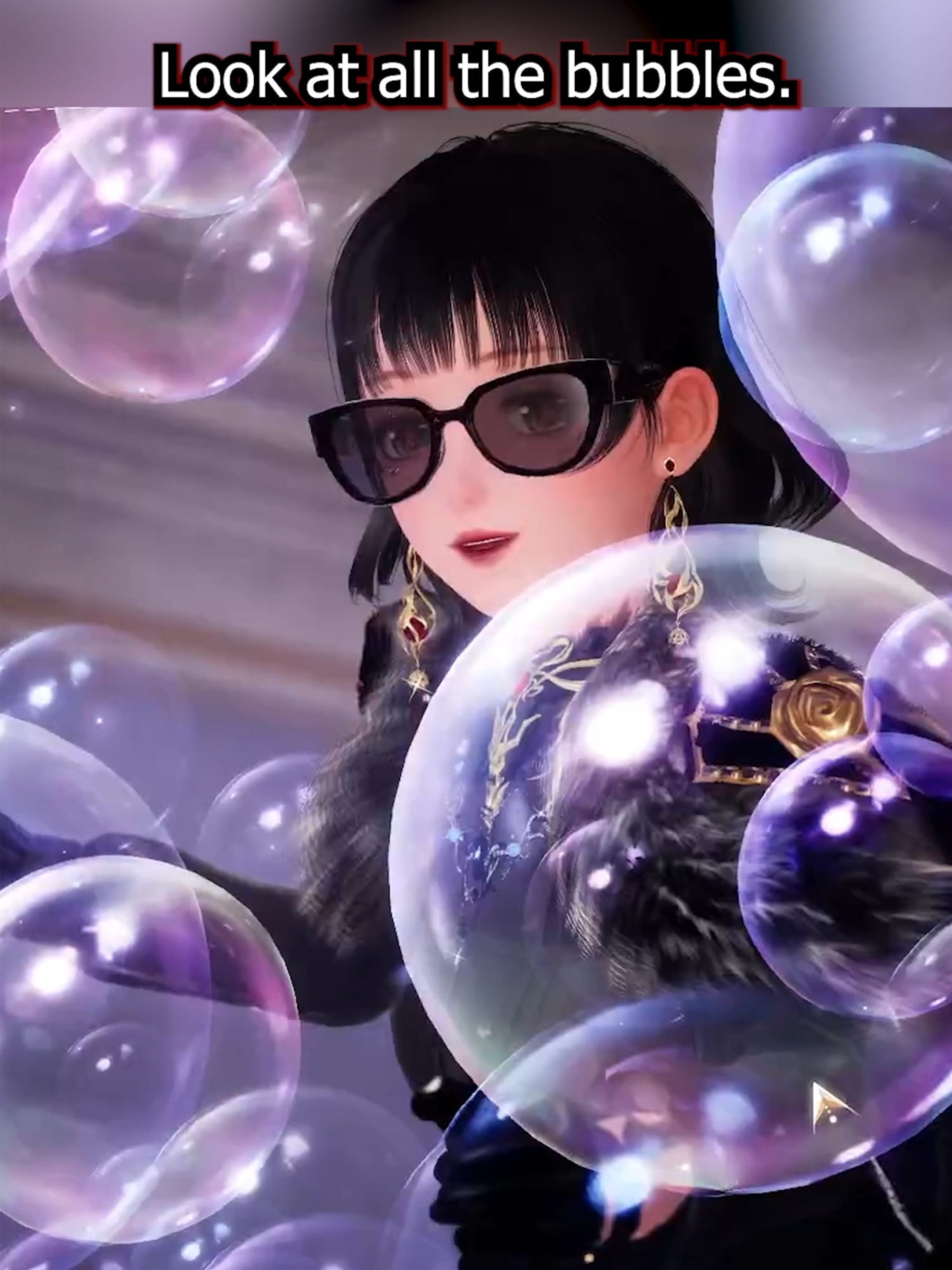 The Soiree bubbles glitched into the Stylist Guild #infinitynikki #infinitynikkicontentcreator #gaming #styling