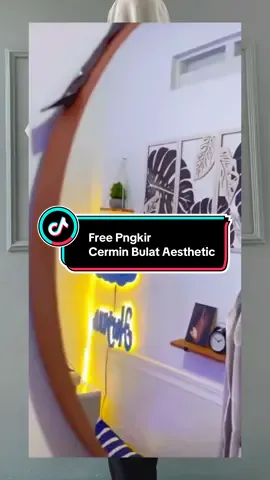 Cermin Bulat Aesthetic, Cermin Dinding, Cermin Bulat Diameter 30cm, Pvc Harga Murah Kaca #fyp #4u #foryoupage #affiliatemarketing #kaca #decoration #decor #dekorasirumah #cermin #cerminaesthetic #cermindinding #dekorcermin #cerminterbaru 
