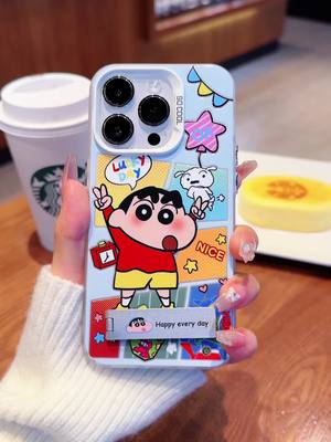 เคสโทรศัพท์ไอโฟนงานพรีเมี่ยมiPhone13เคสโทรศัพท์Apple16proสวยละมุนip11เคสใช้ดีไม่เป็นรอยนิ้วปุ่มกด HXMSCY1229+B