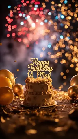 Happy Bithday 14 May 🥳 #happybirthday #happybirthdaytoyou #countdown #birthdaysong #joyeuxannviersaire #birthdaycake #birthdaywishes #happybirthday14 