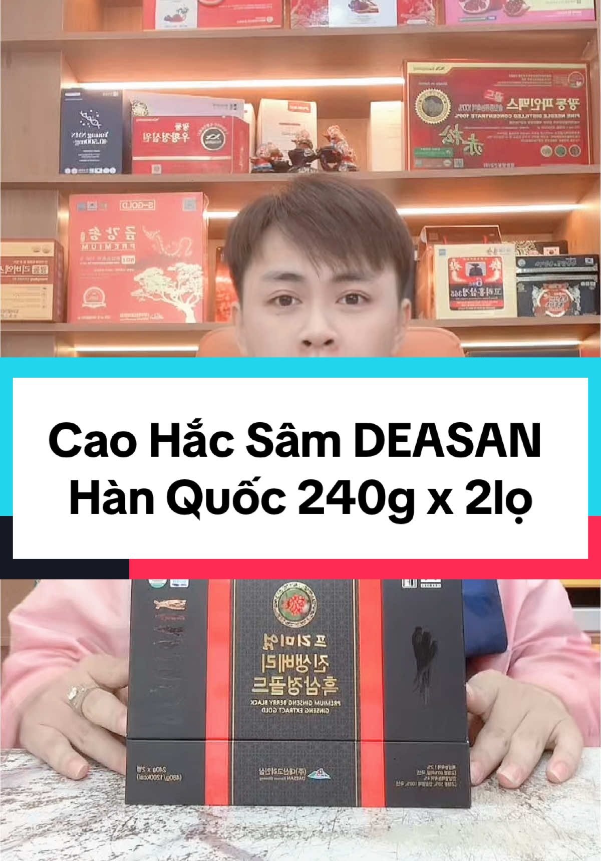 Cao Hắc Sâm DEASAN Hàn Quốc 240g x 2lọ #muataitiktokshop#ganghanvina#suckhoe#capcut#xuhuong#korea 