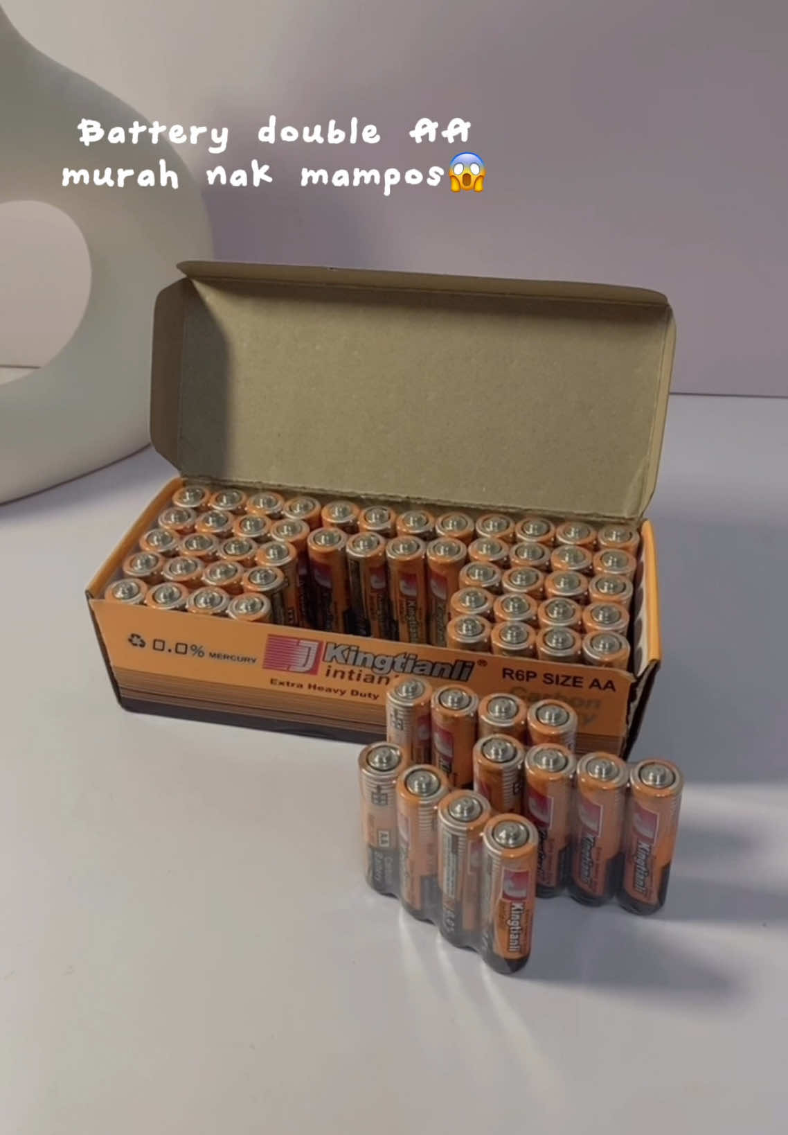 setiap rumah mesti pkai battery kan .. meh beli borong terus harga lagi jimat wee !!😆 #batteryaa #batterymurah #battery #kingtianli 