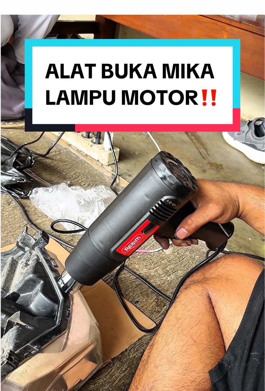 ALAT PEMANAS MIKA LAMPU MOTOR‼️ Reaim heat gun #heatgun #reaim #pemanasmikalampu #reaimheatgun 