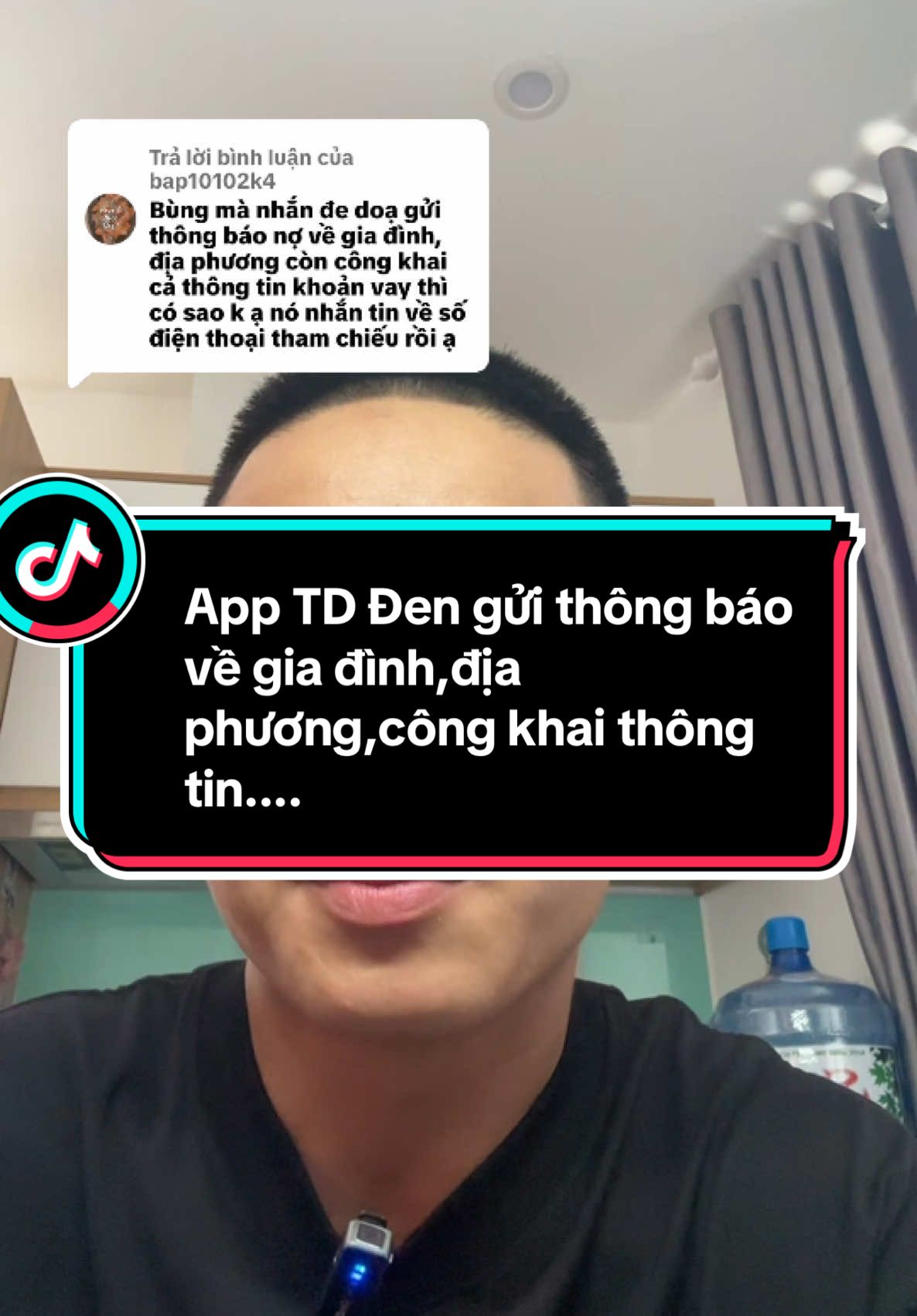 Trả lời @bap10102k4 App TD Đen gửi thông báo về gia đình,địa phương,công khai thông tin.... #lebaophaply #apptindungden #thoatapptindung #moneycat #h5vaytien 