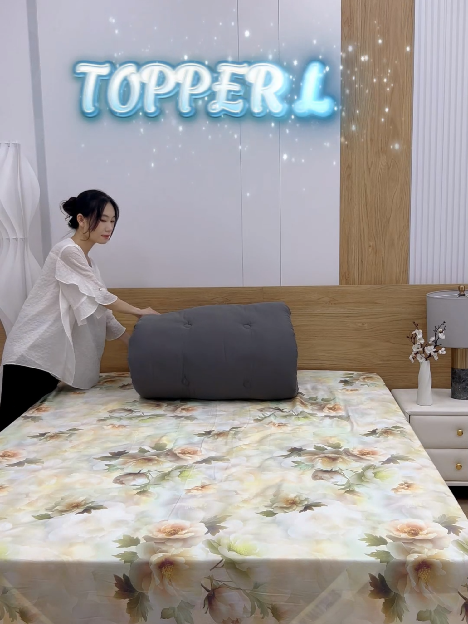 Topper Lux9❤️ Lớp nâng cấp êm ái cho mọi chiếc nệm❤️#samybedding #memmaithoangkhi #ngungon #topper