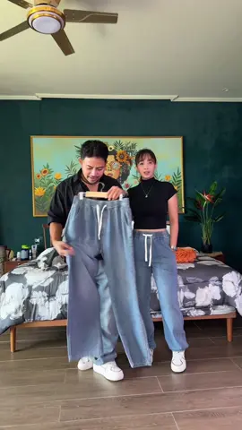 Celana jeans pinggang karet texture n021 join live now